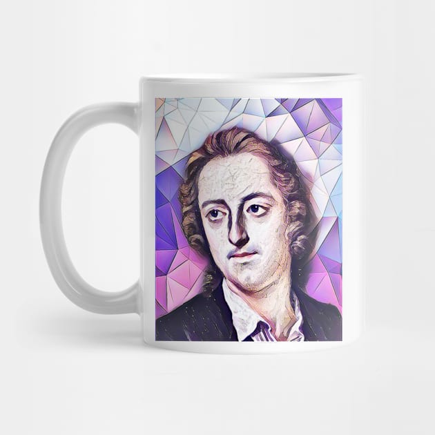 Thomas Gray Pink Portrait | Thomas Gray Artwork 8 by JustLit